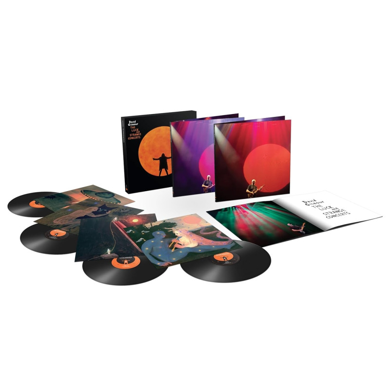 DAVID GILMOUR - The Luck And Strange Concerts  4LP BOXSET