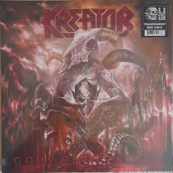 KREATOR – Gods Of Violence (LIMITED EDITION  TRANSPARENT RED  VINYL)  2LP