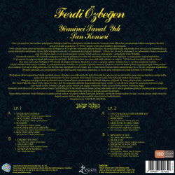 FERDİ ÖZBEĞEN - 20.Sanat Yılı Şan Konseri (RENKLİ PLAK)  2LP