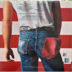 BRUCE SPRINGSTEEN – Born In The U.S.A.  (arka kapak)