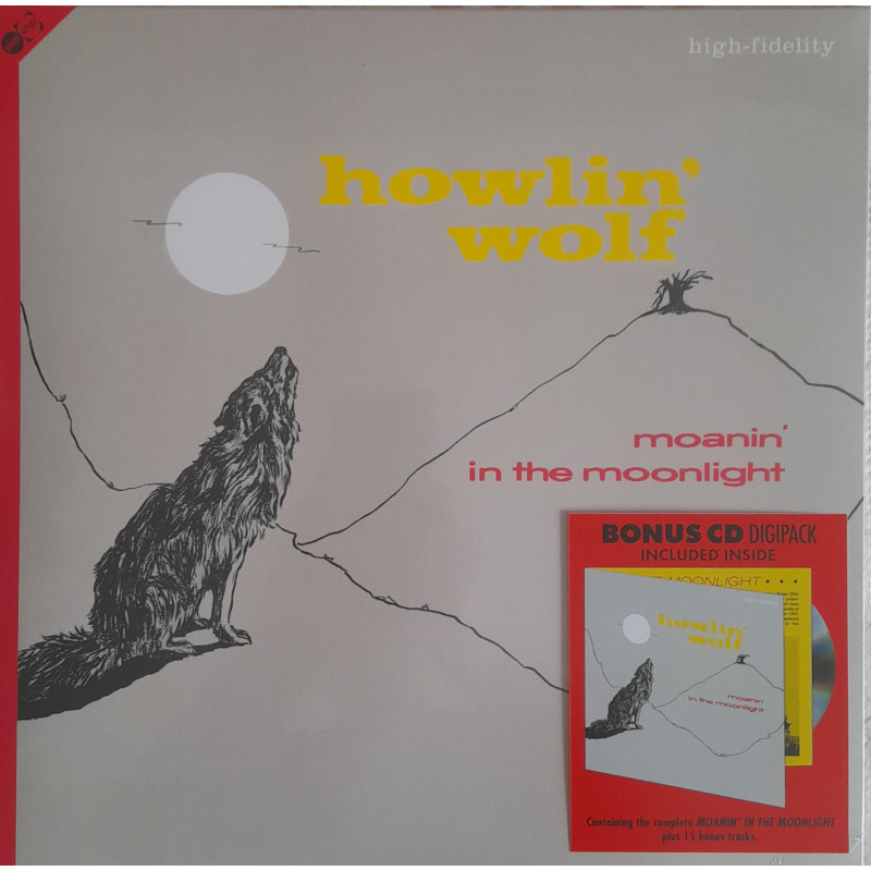HOWLIN’ WOLF – Moanin’ In The Moonlight (LIMITED EDITION)   LP+CD