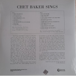 CHET BAKER – Sings (GATEFOLD)