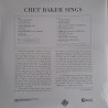 CHET BAKER – Sings (GATEFOLD)