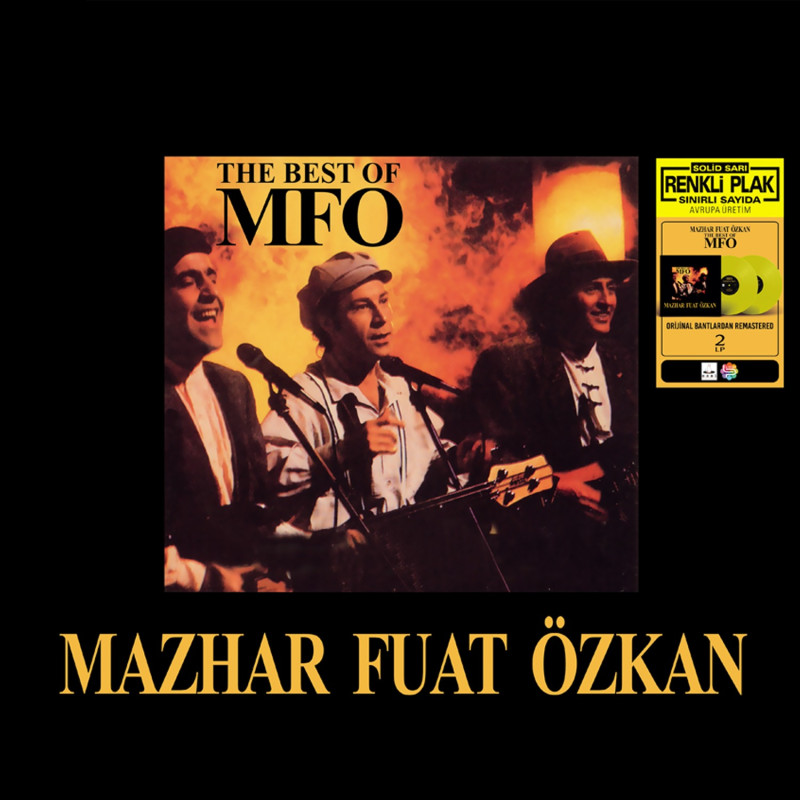 MFÖ - The Best Of MFÖ  (Renkli Plak)  2LP