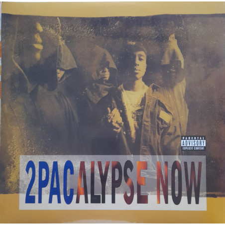 2PAC – 2Pacalypse Now    (ön kapak)