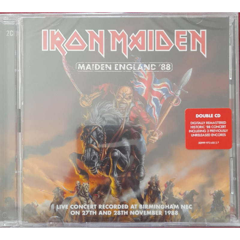 IRON MAIDEN – maiden england ’88   2CD
