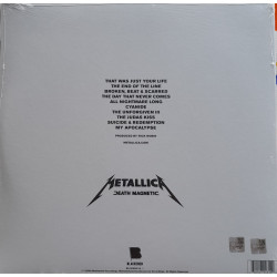 METALLICA – Death Magnetic  (arka kapak)