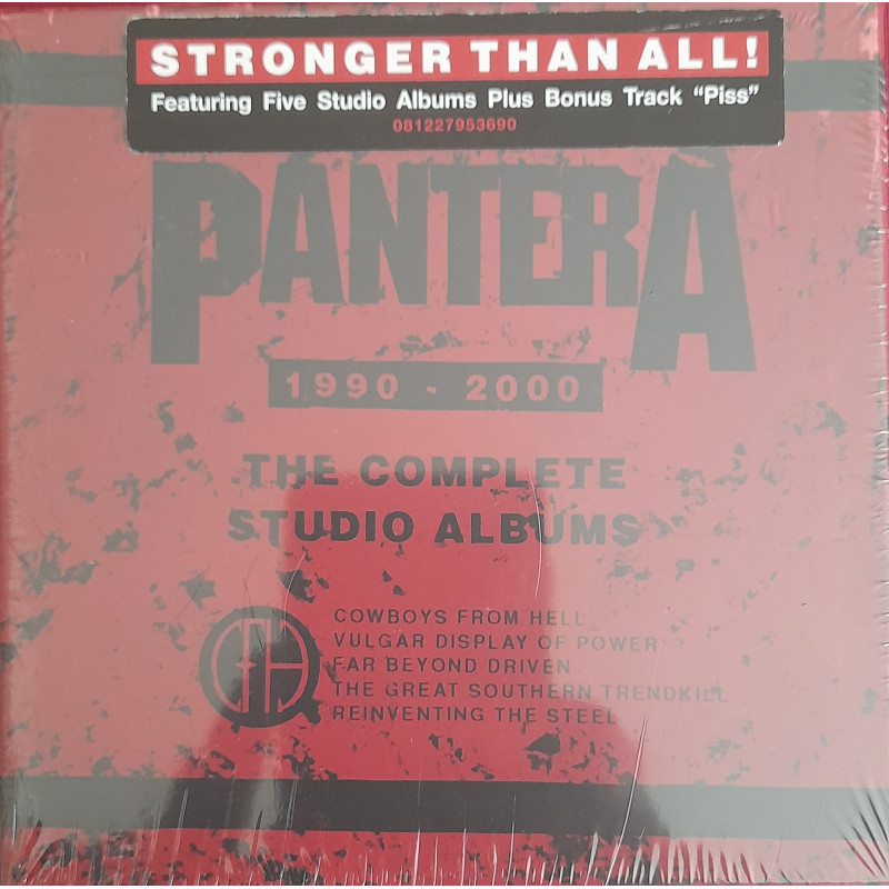 PANTERA – the complete studio albums (1990-2000)  5CD