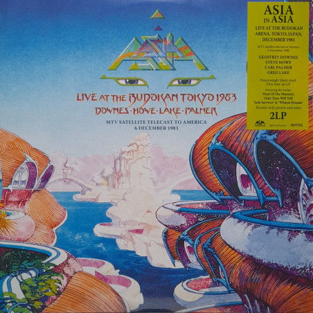 ASIA – Live At The Budokan Tokyo 1983    (ön kapak)