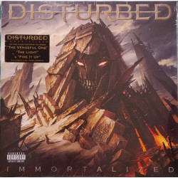 DISTURBED - Immortalized  (ön kapak)