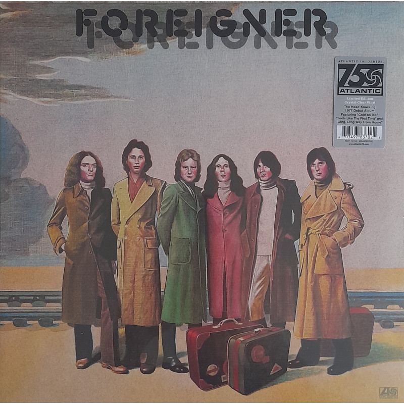 FOREIGNER - Foreigner (LIMITED EDITION CRYSTAL CLEAR VINYL)