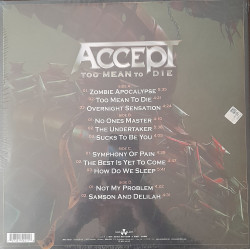 ACCEPT – Too Mean To Die    2LP