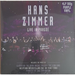 HANS ZIMMER – Live In Prague (LIMITED EDITION PURPLE VINYL)  4LP