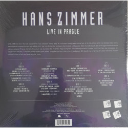 HANS ZIMMER – Live In Prague (LIMITED EDITION PURPLE VINYL)  4LP
