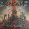 EXODUS – Persona Non Grata (LIMITED EDITION CLEAR with GOLD & BLACK & TURQUISE SPLATTER VINYL)  2LP