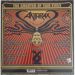 ANTHRAX – The Greater Of Two Evils  2LP