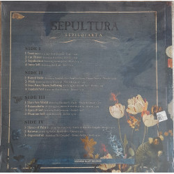 SEPULTURA – SepulQuarta (LIMITED EDITION TRANSPARENT ORANGE VINYL)  2LP