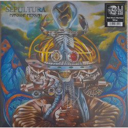SEPULTURA – Machine Messiah (LIMITED EDITION RED BLACK MARBLED VINYL)  2LP