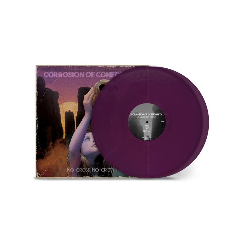CORROSION OF CONFORMITY – No Cross No Crown (LIMITED EDITION TRANSPARENT VIOLET VINYL)  2LP
