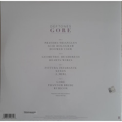DEFTONES – Gore (LIMITED EDITION  WHITE VINYL)  2LP