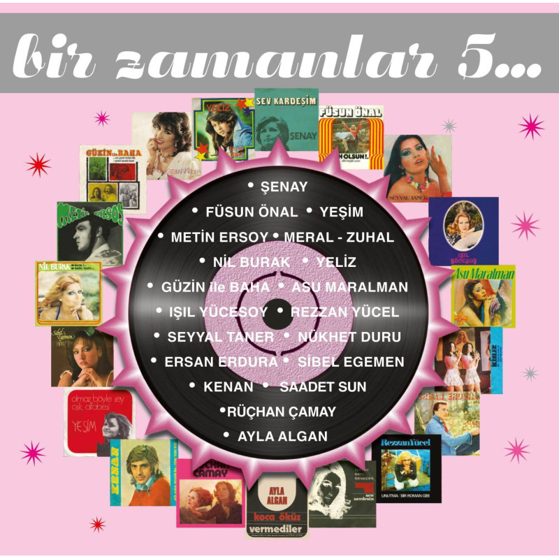 ÇEŞİTLİ SANATÇILAR - Bir Zamanlar-5    2LP