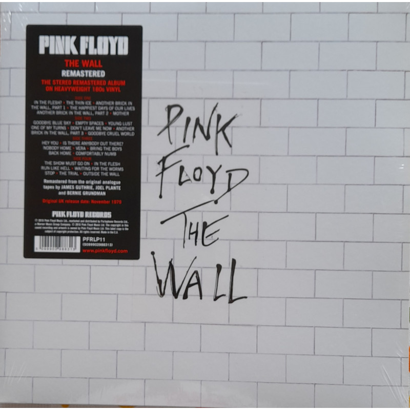 PINK FLOYD – The Wall  (ön kapak)