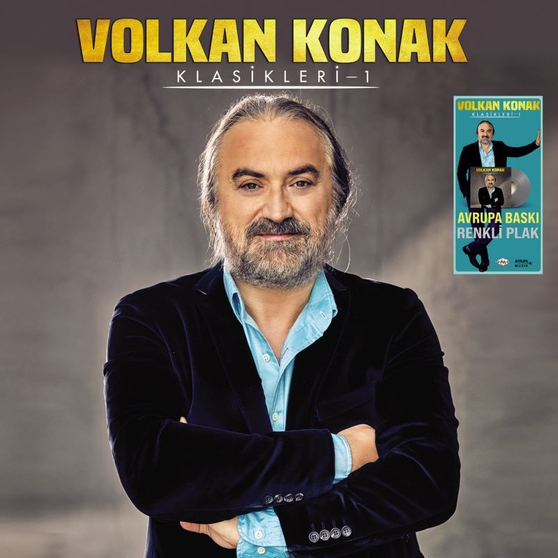 VOLKAN KONAK - Klasikleri-1 (Renkli Plak)