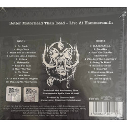 MOTÖRHEAD – better motörhead than dead (live)  2CD