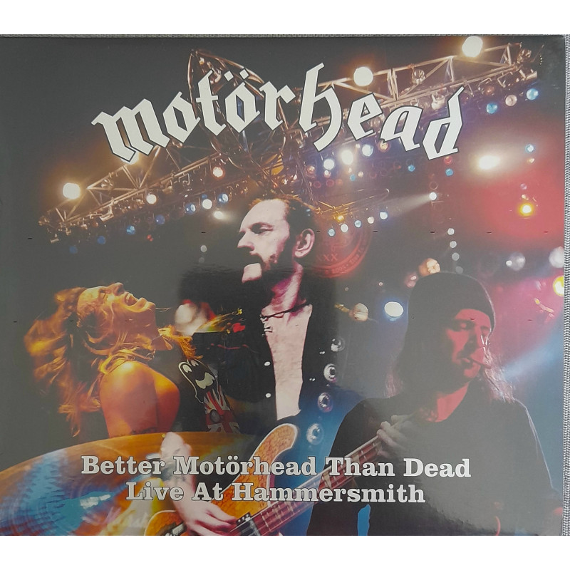 MOTÖRHEAD – better motörhead than dead (live)  2CD