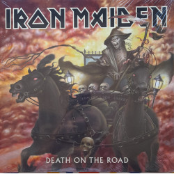 IRON MAIDEN – Death On The Road    (ön kapak)