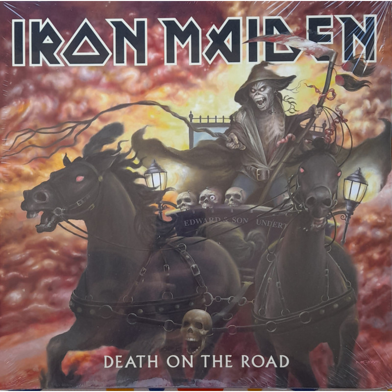 IRON MAIDEN – Death On The Road 2LP
