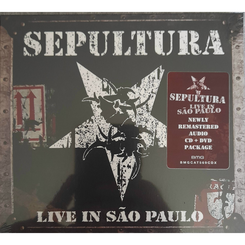 SEPULTURA – live in sao paulo  CD+DVD