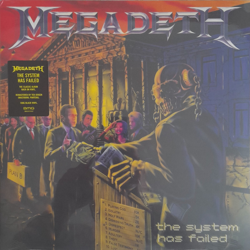 MEGADETH – The System Has Failed