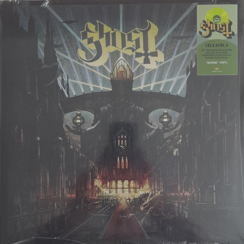 GHOST - Meliora (10th. ANNIVERSARY DELUXE,LIMITED EDITION  “SURGE” VINYL)  2LP
