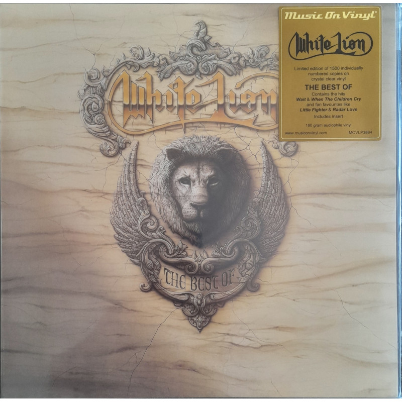 WHITE LION – The Best Of White Lion (LIMITED EDITION (1500 Copies), NUMBERED, CRYSTAL CLEAR VINYL)  2LP