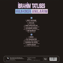 İBRAHİM TATLISES - Kralın Konseri / Anılarım (Limitli Kırmızı Mermer Desenli Plak)
