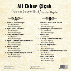 ALİ EKBER ÇİÇEK - Yolumuz Gurbete Düştü / Haydar Haydar