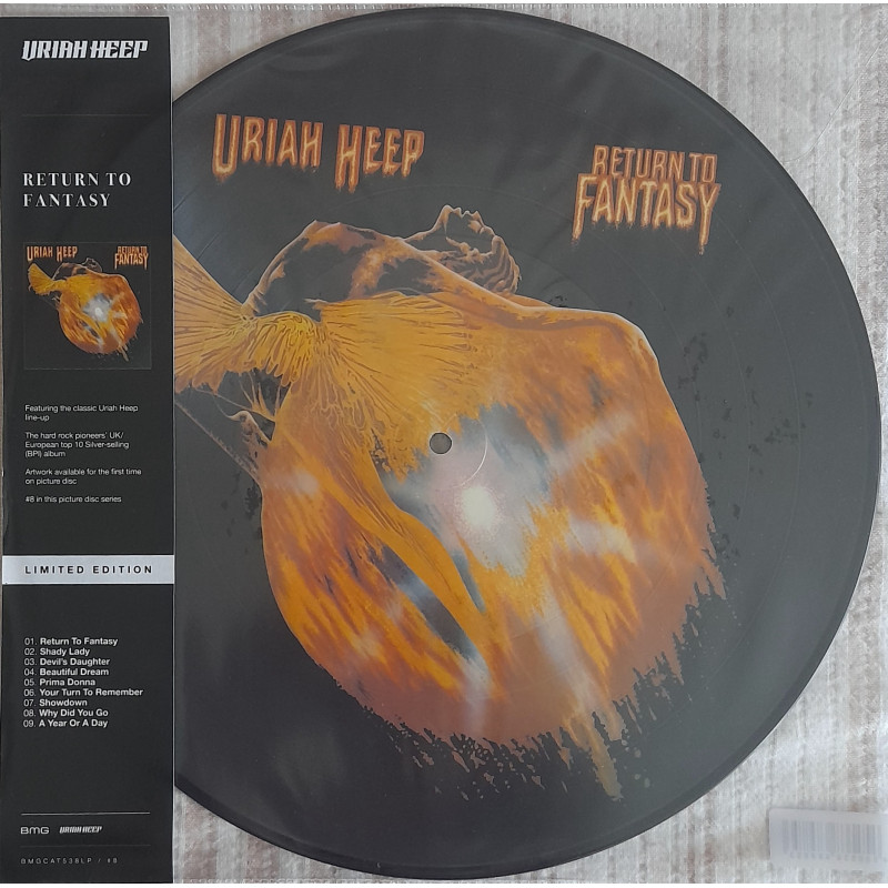 URIAH HEEP – Return To Fantasy (LIMITED EDITION PICTURE DISC)