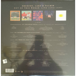 EMERSON, LAKE & PALMER – Out Of This World:Live (1970-1997) LIMITED DELUXE EDITION 10LP BOXSET
