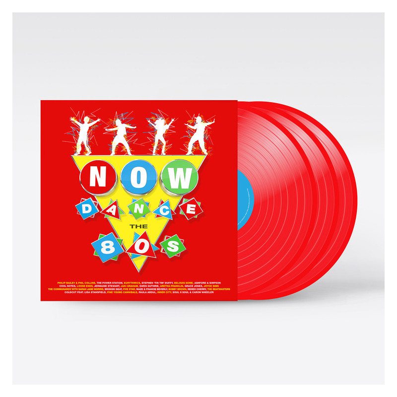 VARIOUS ARTISTS – NOW Dance The 80’s (LIMITED EDITION RED VINYL)  3LP