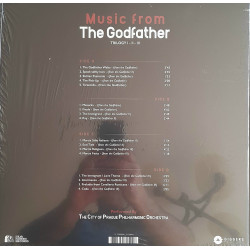 THE CITY OF PRAGUE PHIL. ORCH. – Music From The Godfather (BLOOD RED SPLATTERED VINYL)  2LP