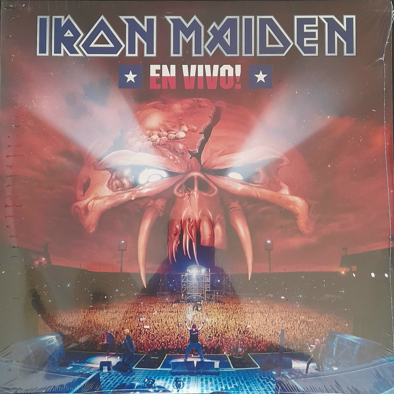 IRON MAIDEN – En Vivo! Live In Santiago De Chile  3LP