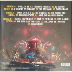 IRON MAIDEN – En Vivo! Live In Santiago De Chile  3LP