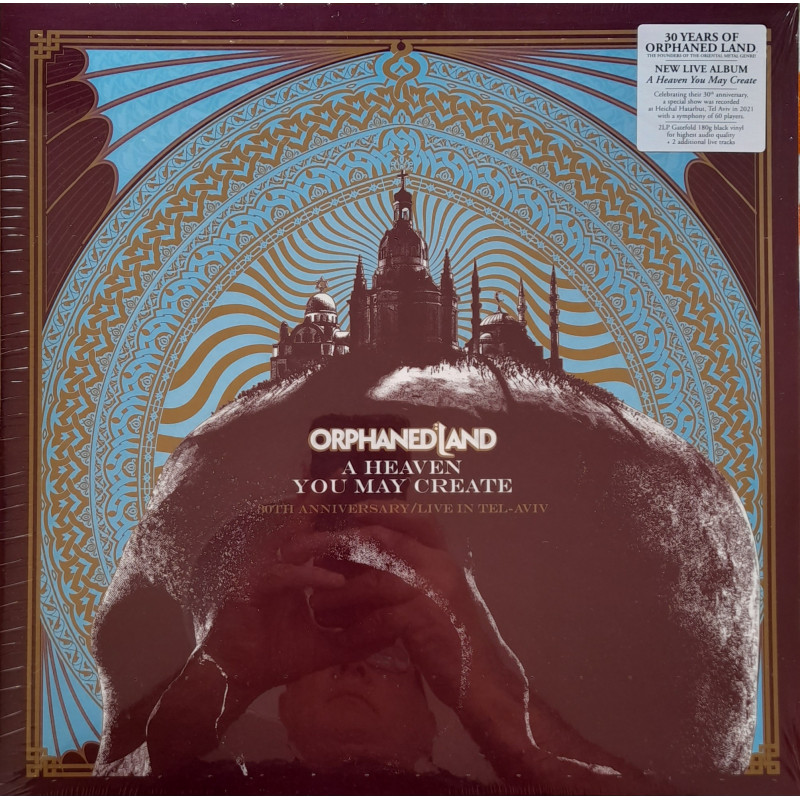 ORPHANED LAND – A Heaven You May Create:Live In Tel-Aviv (ön kapak)