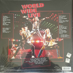 SCORPIONS – World Wide Live (SPECIAL, LIMITED EDITION TRANSPARENT ORANGE VINYL)  2LP