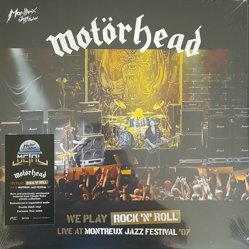 MOTÖRHEAD – We Play Rock ‘N’ Roll (Live At Montreux Jazz Festival ’07)  2LP