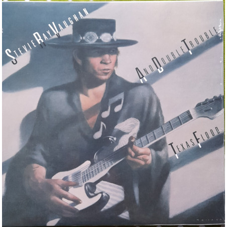 STEVIE RAY VAUGHAN & DOUBLE TROUBLE – Texas Flood   (ön kapak)
