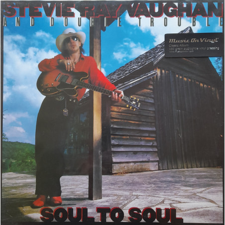 STEVIE RAY VAUGHAN & DOUBLE TROUBLE – Soul To Soul         (ön kapak)