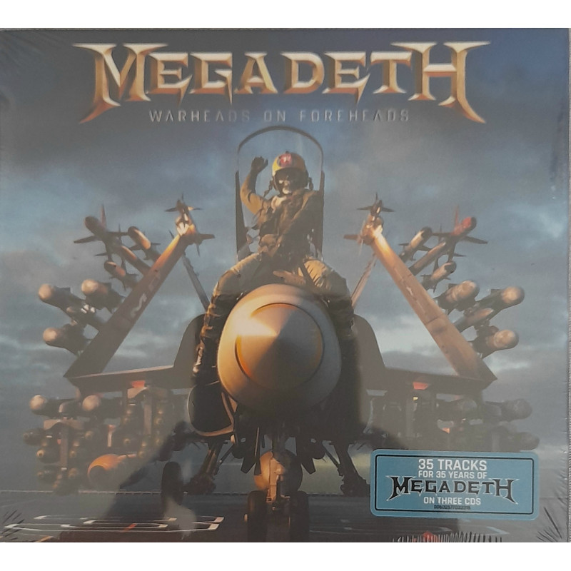 MEGADETH – warheads on foreheads  3CD
