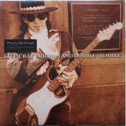 STEVIE RAY VAUGHAN & DOUBLE TROUBLE – Live At Carnegie Hall (ön kapak)
